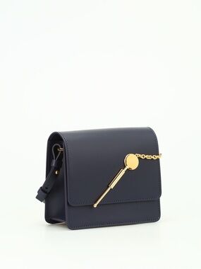 SOPHIE HULME Small Cocktail Stirrer Leather Crossbody Bag